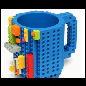 NEW Working Lego Mug w/Toys